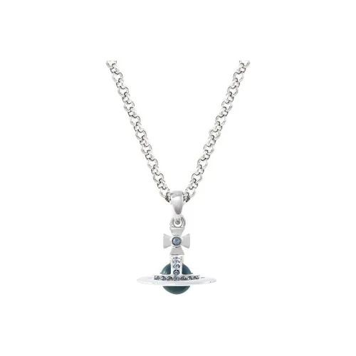 Vivienne Westwood New Petite Orb Brass Necklaces Мужской