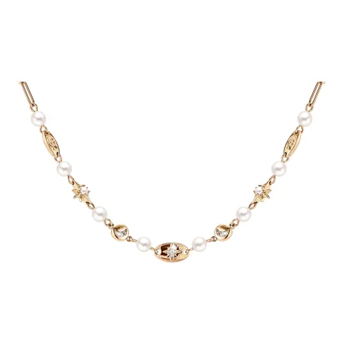 CHARLOTTE RAFFAELLI· Латунь Циркон Жемчужная раковина Ожерелье Женское Золото