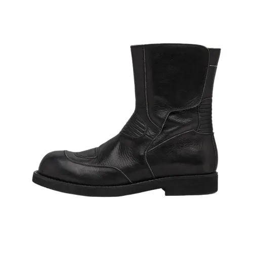 MM6 Maison Margiela совместный бренд ботильоны мужские черные