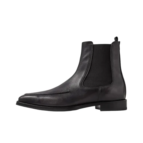 BERLUTI Venezia Короткий Челси Мужской Черный