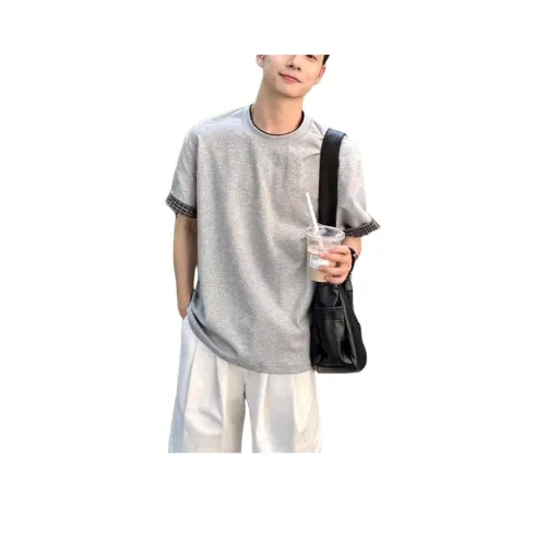 DANJUE Серебристо-серый Унисекс T-рубашки