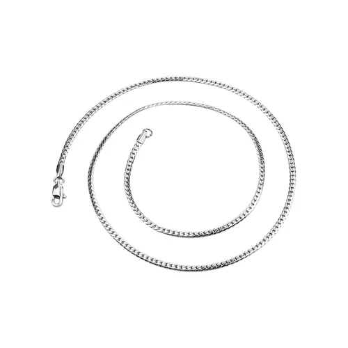 FOREVER MELODY Титановые стальные ожерелья мужские серебряные