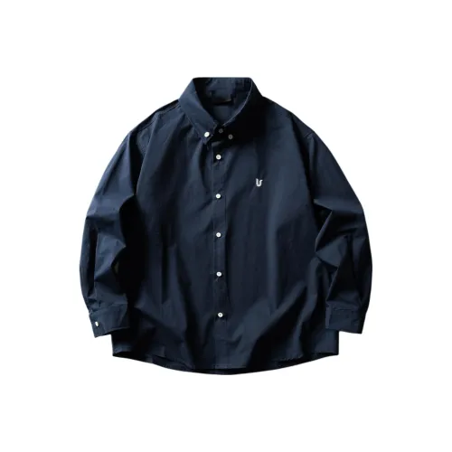YPUT Темно-синие Женские Рубашки