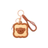 Борис Квадратная Монета Чехол для Наушников Брелок - Коричневый