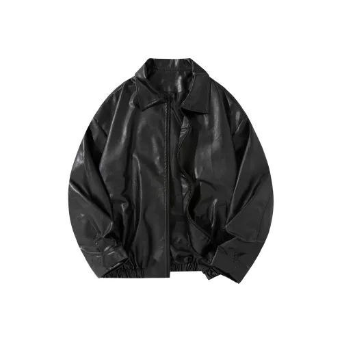 YATSI Унисекс Кожаные Куртки