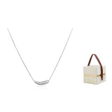 Ожерелье серебряное + подарочная коробка