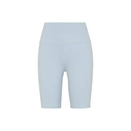 Nike Спортивные шорты Женские Светло-синие