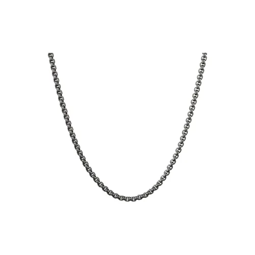 David Yurman Ожерелья из нержавеющей стали Мужской Черный