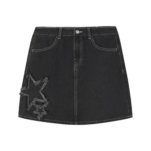 Metersbonwe Джинсовые короткие юбки для весны и лета Женские