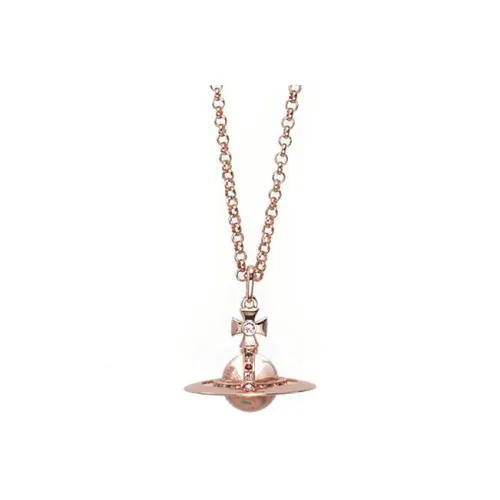 Vivienne Westwood Brass Necklaces Женские Rose Gold