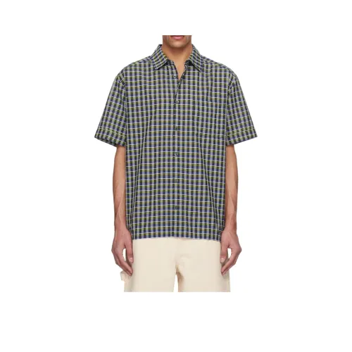 A.P.C. Joint Paragraph Черная Мужская Рубашка