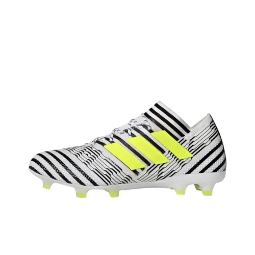 Adidas Nemeziz 17,1 FG Устойчивые к истиранию футбольные бутсы Мужские Белые