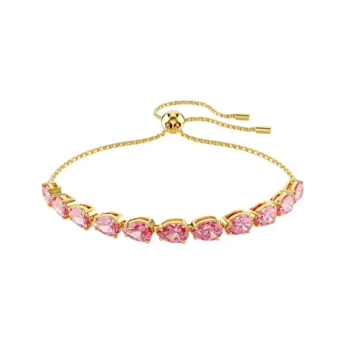 Кристалл Swarovski Браслеты Унисекс Розовый
