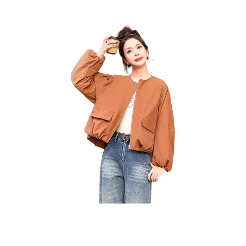 Fele.d Карамель Женское короткое пальто