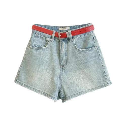 OUBO Светло-синие Женские Джинсовые Шорты