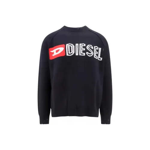 DIESEL Черные Мужские Свитера