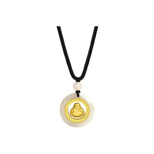 AWD Белый нефрит Бодхи Ожерелья Женские