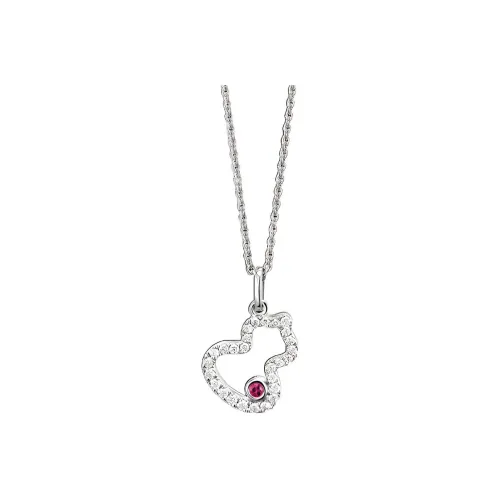 Qeelin Wulu Necklace Collection Ожерелье Белый, золотой Женское