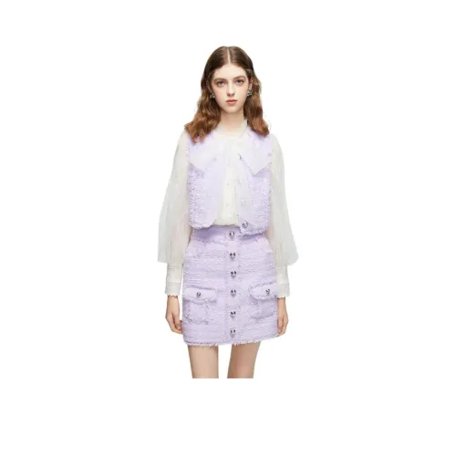JORYAweekend Жилет Женские Мягкий матовый Фиолетовый