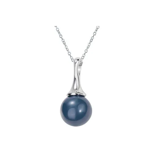 Sanpowa Alloy Faux Pearl Necklaces Women's