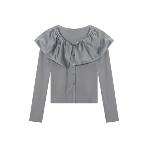 THE SEA LIFE Клеверно-серый Женская трикотажная одежда