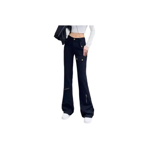 YEARNED Черные Женские Джинсы