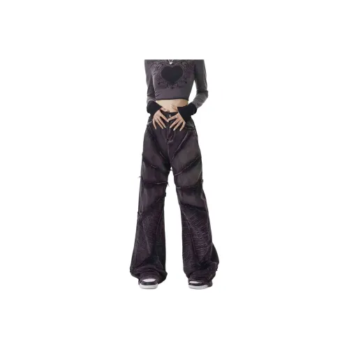 RASHOMONG Серые Унисекс Джинсы