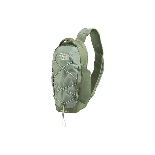 THE NORTH FACE BOREALIS Переработанный нейлон Sling Сумка Унисекс Сланец Лесной мшистый Смесь с Bark Туманный