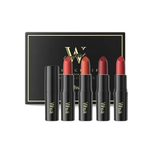 WHSA Сумерки Матовый Велюр Цвет Замок Помады Матовый Натуральный Длинный Тривальный Цвет лица