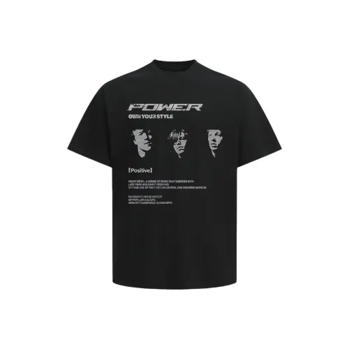 ULTRA QUATTRO Черная унисекс футболка