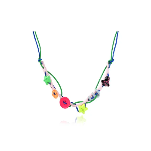 ZWU Сплав Акрил Кожаный шнур Ожерелья Женские