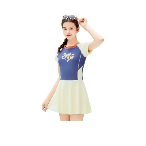 Барби Детский Купальник Синий Подростки