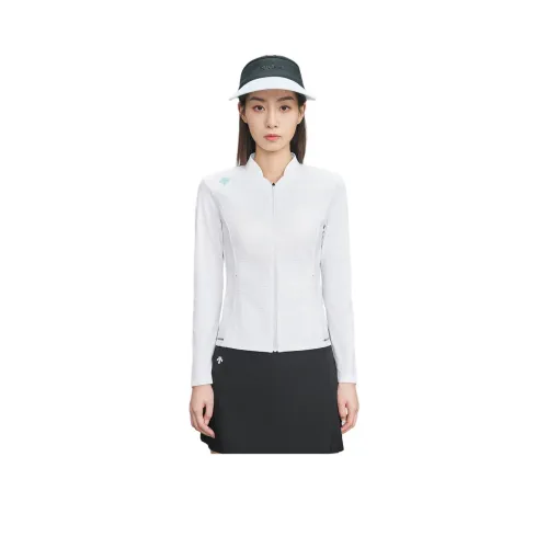 Descente Golf Field Куртки Пальто Женские Белые