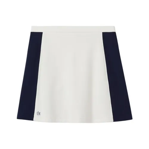 LACOSTE Collaboration Повседневные короткие юбки Женские Белые