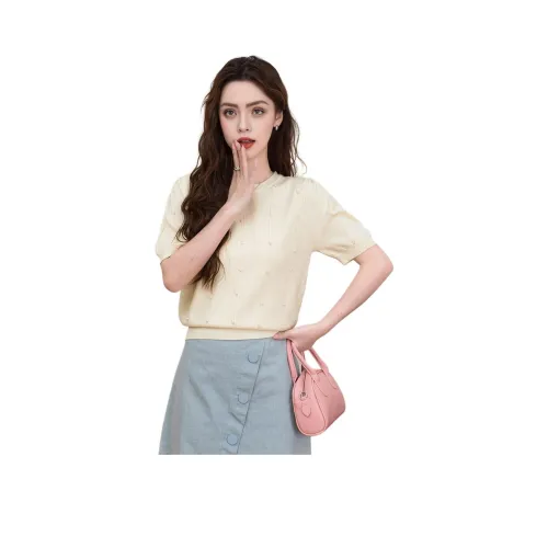 FAWENXIANGZI Рукав-буф рубашка женские