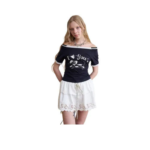 DIDDI MODA Женские футболки с коротким рукавом