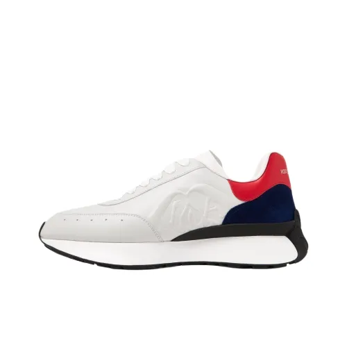 Alexander McQueen Sprint Runner Повседневный Низкий Топ Серый Мужской