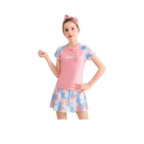 Барби Детский Купальник Розовый для детей 3-7 лет