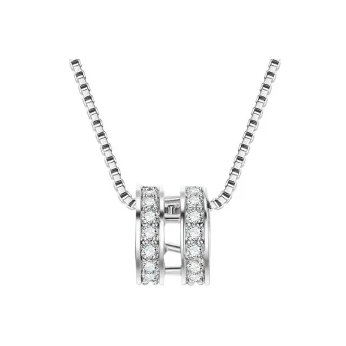 May10th Циркон Ожерелья Женское Серебро