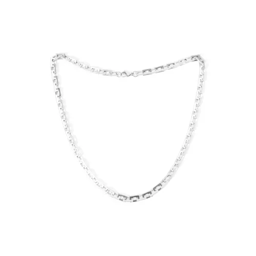 OWNREWARDS Титановая сталь Ожерелье Серебряное Унисекс