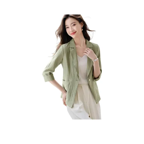 Mo Han Yi Mei Бизнес-костюм женский мятно-зеленый