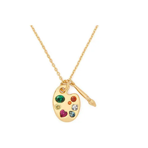 Kate Spade Медные Ожерелья Женские Золотые