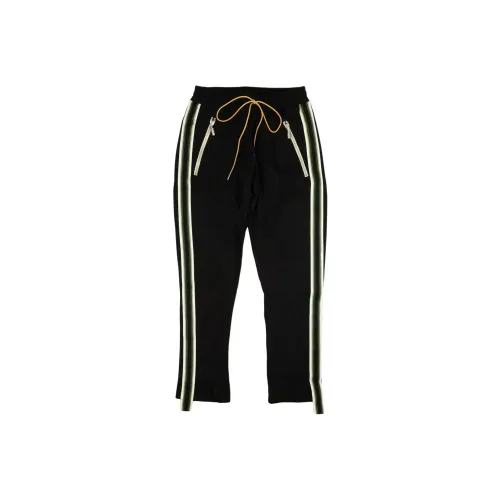 RHUDE Мужские Повседневные Брюки Черные