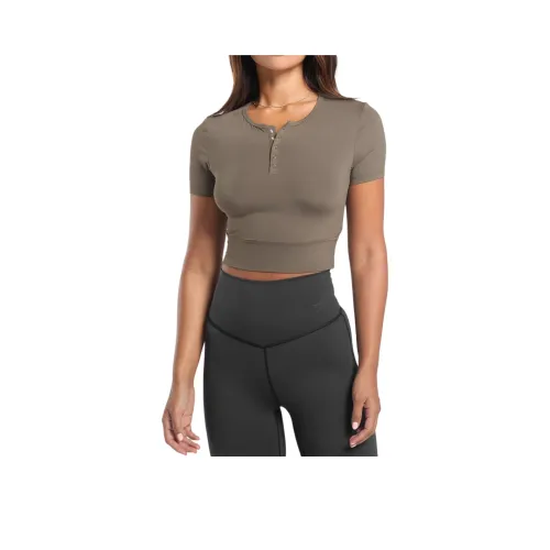 GYMSHARK Женские короткие топы