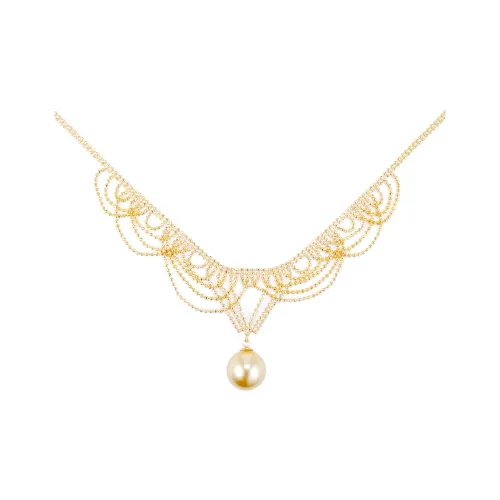 FUNNXI Медный сплав Ожерелья Женские