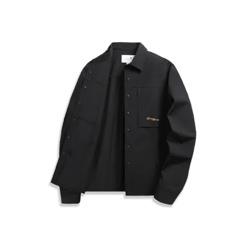 Куртки и пальто Dance with Wolves Мужские Черные