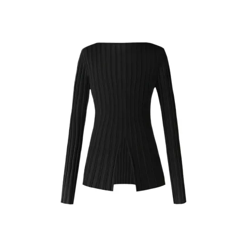 SWAYING KNIT Черный Женские Трикотаж