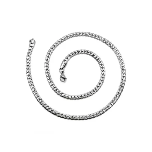 KING OF BLING Титановые стальные ожерелья для мужчин