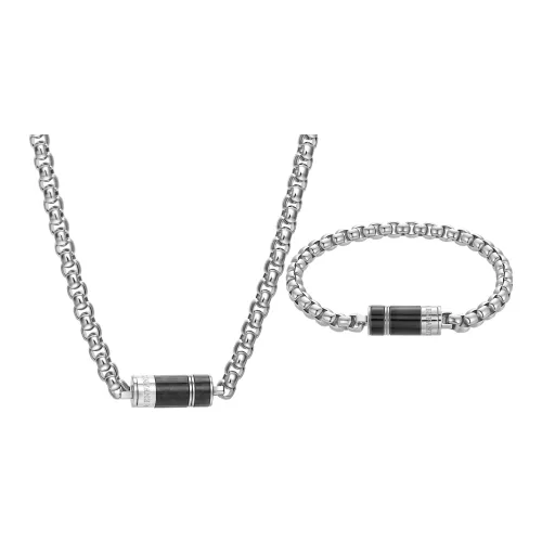 ENFANTIN Титановая сталь Углеродное волокно Ожерелья Унисекс