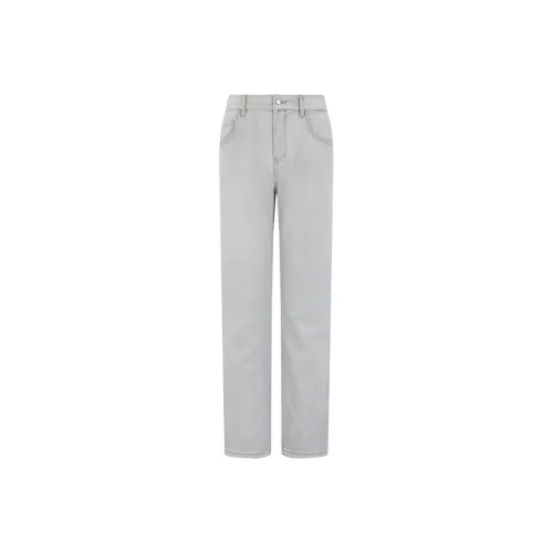 VJC Light Gray Men's Jeans VJC Светло-серые мужские джинсы